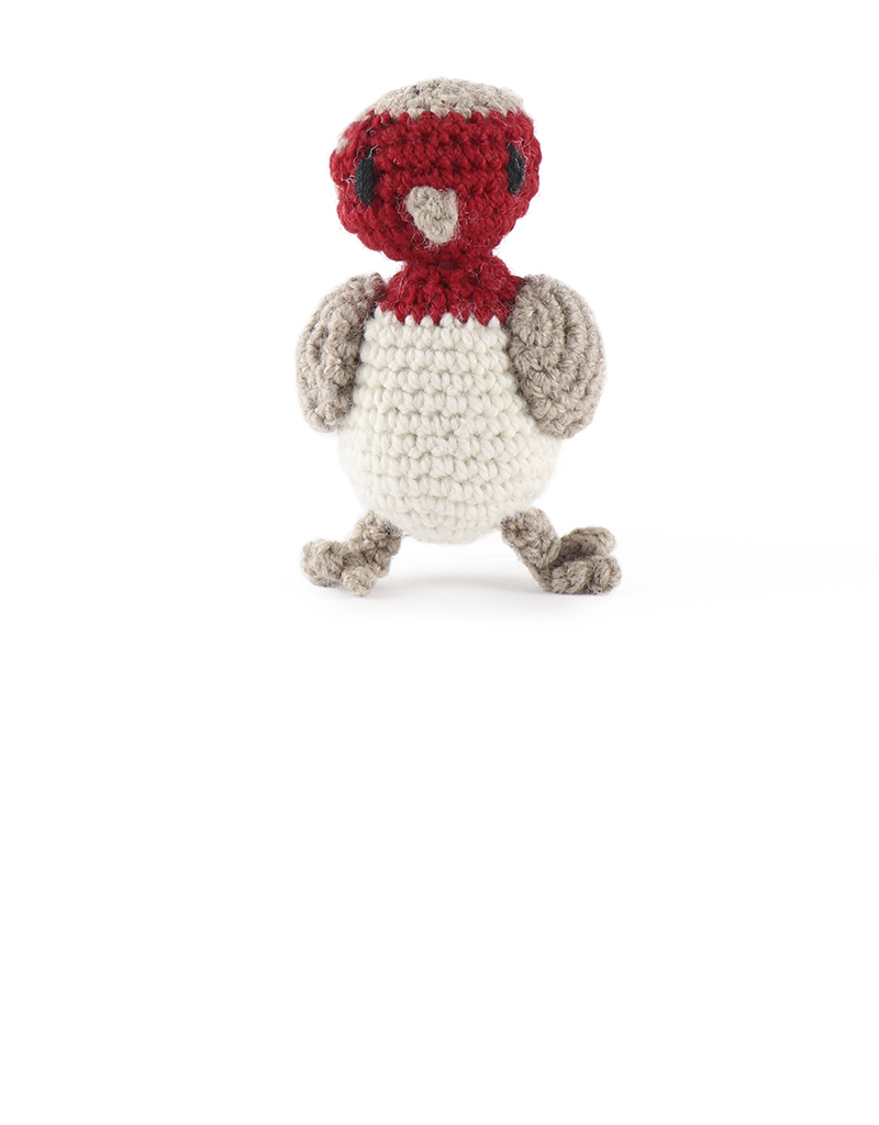 toft ed's animal mini robin amigurumi crochet